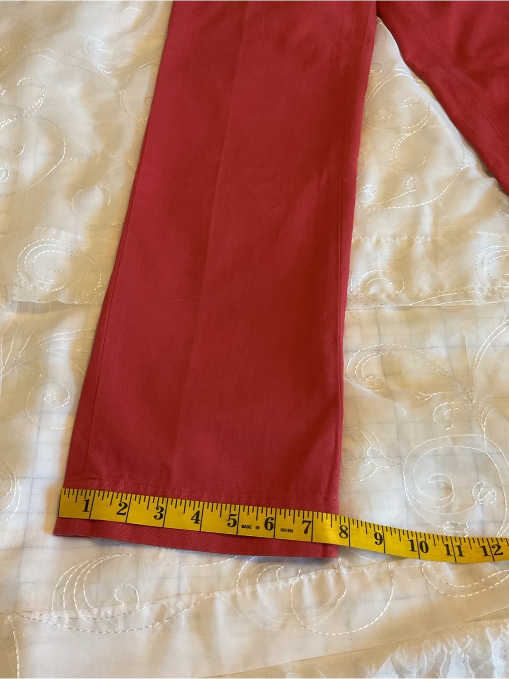 Polo Ralph Lauren NWT Mens Classic Fit 30x32 Red Pants - Picture 7 of 11